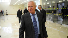 2 сентября. Москва. Вячеслав Колосков перед началом внеочередной Конференции РФС.