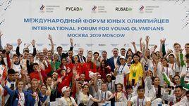 Международный форум юных олимпийцев 1 июня 2019 года.