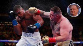 1 июня. Нью-Йорк. Энтони Джошуа и Энди Руис во время боя.