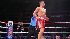 Геннадий Головкин после победы над Стивом Роллсом.