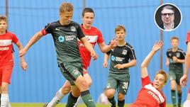 Финальный матч первенства спортивных школ между командами "Спартак" и "Краснодар" 2003 года рождения.