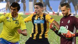 Роман Еременко, Эсекиэль Понсе и Гильерме.