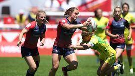 Женская сборная России по регби-7 заняла 8-е место.