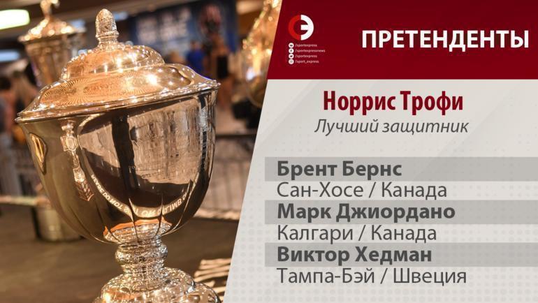 Индивидуальные призы по итогам сезона НХЛ. Индивидуальные призы по итогам сезона НХЛ.