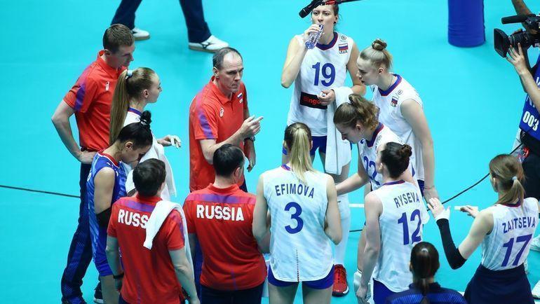 Александр Красильников (в центре). Фото russiavolley.ru Александр Красильников (в центре). Фото russiavolley.ru