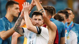 23 июня. Порту-Алегри. Катар - Аргентина - 0:2. Лионель Месси.