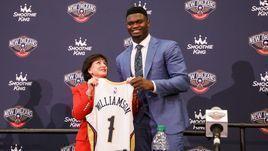 Первый номер драфта НБА - Зайон Уильямсон будет играть за "Нью-Орлеан".