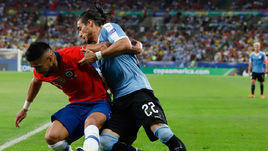 24 июня. Рио-де-Жанейро. Чили - Уругвай - 0:1.