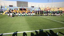 24 июня. Кот-д`Ивуар - ЮАР - 1:0. Пустые трибуны на матче Кубка Африки.