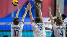 30 июня. Брисбен. Россия - Китай - 3:0. Игроки сборной России.