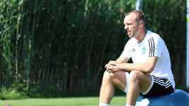 30 июня. Бад-Тацмансдорф. Денис Глушаков на одной из своих первых тренировок в "Ахмате".