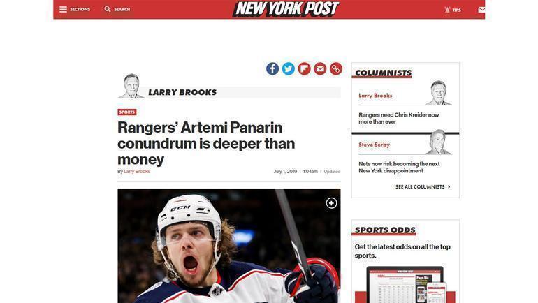 New York Post. New York Post.