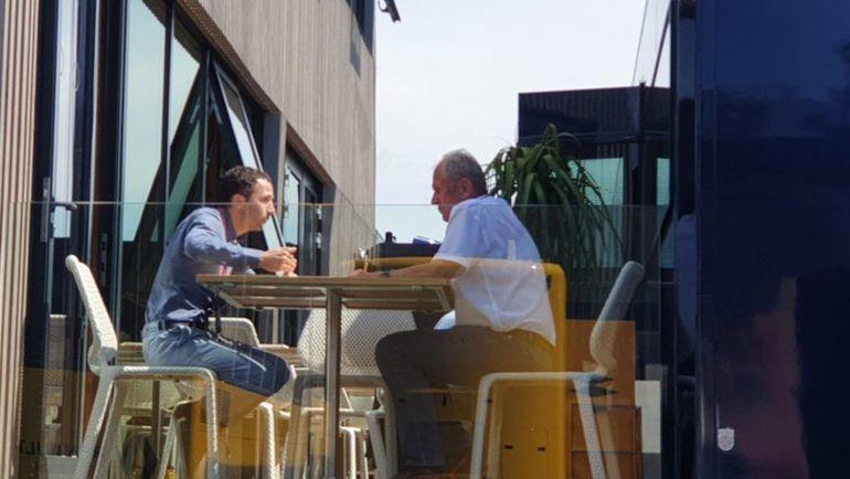 Николя Тодт и Хельмут Марко. Фото twitter.com/IrishBlaineF1 Николя Тодт и Хельмут Марко. Фото twitter.com/IrishBlaineF1