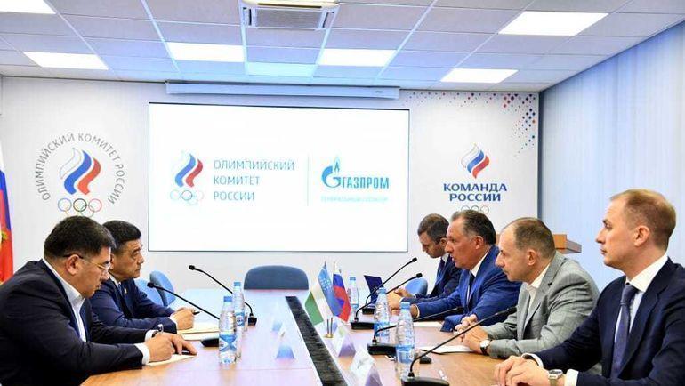Президент ОКР Станислав Поздняков выразил надежду на то, что сегодняшняя встреча послужит дальнейшему укреплению связей между НОКами России и Узбекистана и будет способствовать успешному выступлению Олимпийских команд двух стран на Играх-2020 в Токио. Президент ОКР Станислав Поздняков выразил надежду на то, что сегодняшняя встреча послужит дальнейшему укреплению связей между НОКами России и Узбекистана и будет способствовать успешному выступлению Олимпийских команд двух стран на Играх-2020 в Токио.
