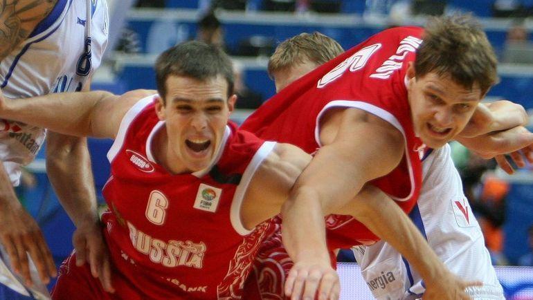 Тимофей Мозгов и Сергей Быков. Фото AFP Тимофей Мозгов и Сергей Быков. Фото AFP