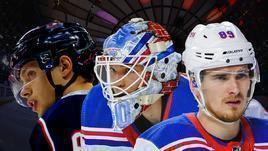 Артемий Панарин, Александр Георгиев и Павел Бучневич.