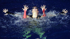 Александр Мальцев во время выступления.