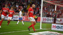 13 июля. Москва. "Спартак" - "Сочи" - 1:0. Самюэль Жиго после забитого в ворота южан победного мяча.