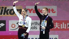 Даже в миксте Россия не отдает золота. У наших синхронистов – уже три золота ЧМ