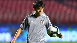 18-летний атакующий полузащитник Такефуса Кубо.