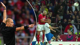 Арбитр Владимир Москалев отстранен от судейства после работы на матче "Спартак" - "Сочи" (1:0), в котором он в добавленное время засчитал гол Самюэля Жиго.