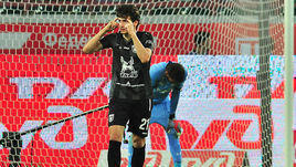 15 июля. Москва. "Локомотив" - "Рубин" - 1:1. Хвича Кварацхелия после забитого гола.