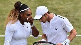 Серена Уильямс и Энди Маррей.