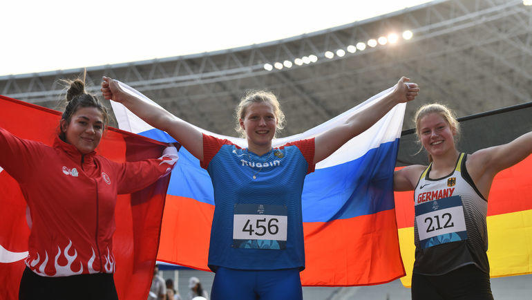 Метательница диска Виолетта Игнатьева. Фото Наталья Пахаленко, ОКР Метательница диска Виолетта Игнатьева. Фото Наталья Пахаленко, ОКР