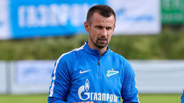 Главный тренер "Зенита" Сергей Семак.