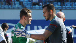 Игорь Акинфеев и Гильерме.