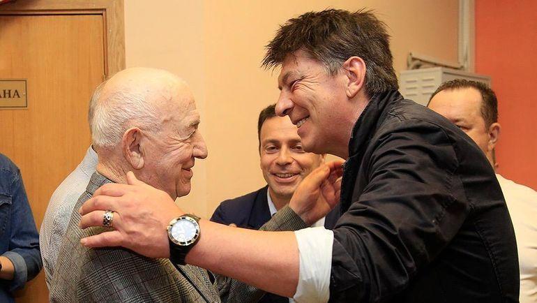 Никита Симонян и Ринат Дасаев. Никита Симонян и Ринат Дасаев.