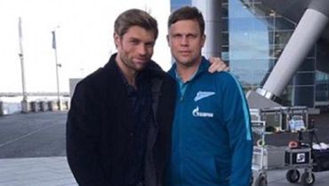 Лиам Мак Интайр и Владислав Радимов.