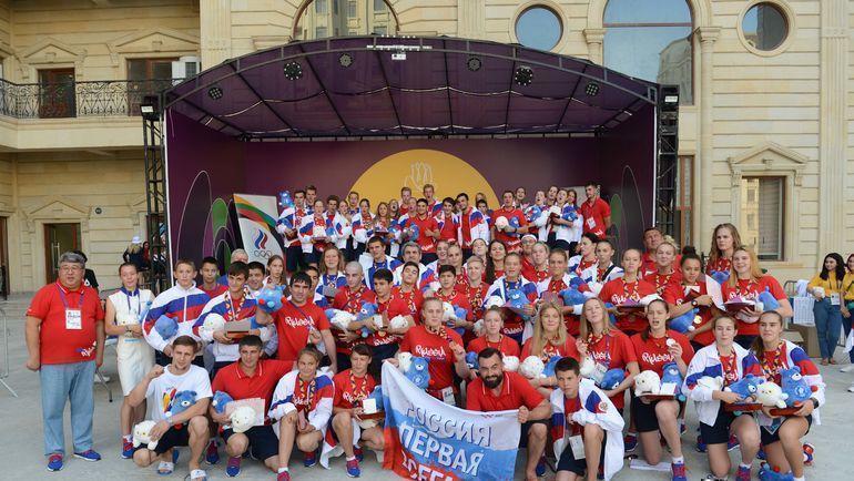 Команда России на Играх в Баку. Команда России на Играх в Баку.