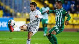 29 июля. Казань. "Рубин" – "Ахмат" – 1:0. Зука Давиташвили (слева) и Бернард Бериша.