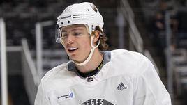 Никита Гусев на тренировке "Вегаса".