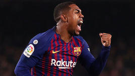 Нападающий "Барселоны" Малком.