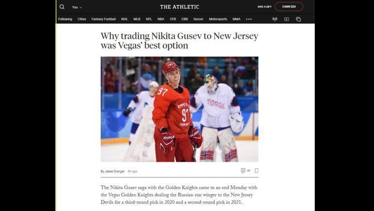 The Athletic. The Athletic.