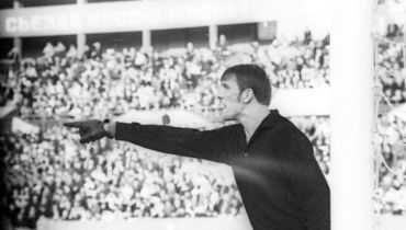 Вратарь Владимир Астаповский. 1970-е.
