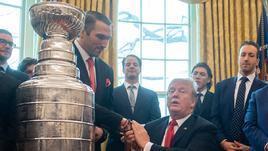 Александр Овечкин и Дональд Трамп.