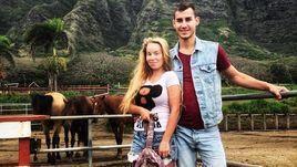 Максим Дадашев и супруга Елизавета.