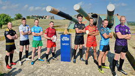 Капитаны команд на 30-й бронебашенной батарее в Севастополе.