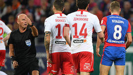 23 сентября 2018 года. Москва. ЦСКА - "Спартак" - 1:1. Судья Сергей Карасев снова будет работать на дерби?