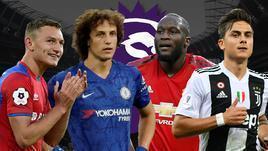 Федор Чалов, Давид Луиз, Ромелу Лукаку, Пауло Дибала.