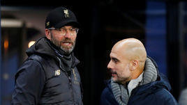 Юрген Клопп и Хосеп Гвардьола.