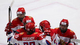 Юниорская сборная России обыграла Финляндию.