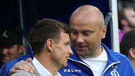 Сергей Семак (слева) и Дмитрий Хохлов.