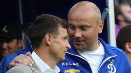 10 августа. Москва. "Динамо" - "Зенит" - 0:2. Сергей Семак и Дмитрий Хохлов.