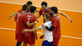 11 августа. Санкт-Петербург. Россия - Иран - 3:0. Российская команда отобралась на Олимпийские игры-2020.