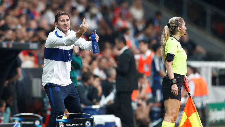 Фрэнк Лэмпард и Мануэла Николози. Фото REUTERS Фрэнк Лэмпард и Мануэла Николози. Фото REUTERS