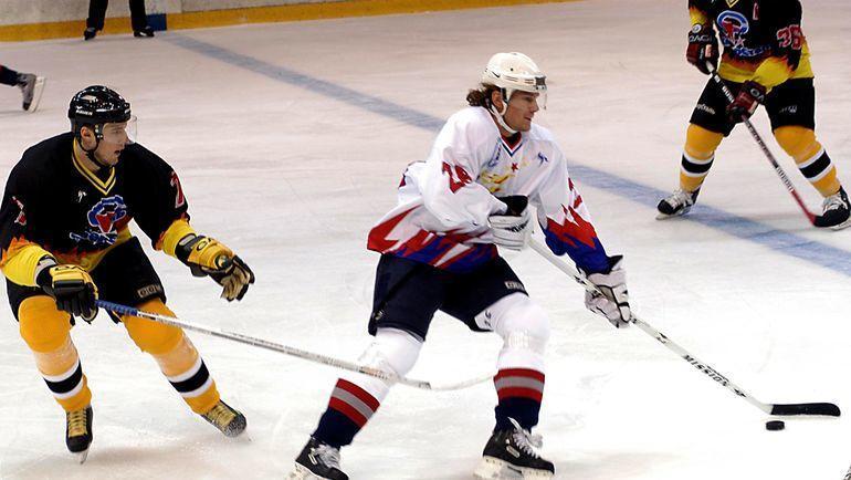 Патрик Элиаш в игре за магнитогорский «Металлург». Фото Андрей Серебряков Патрик Элиаш в игре за магнитогорский «Металлург». Фото Андрей Серебряков